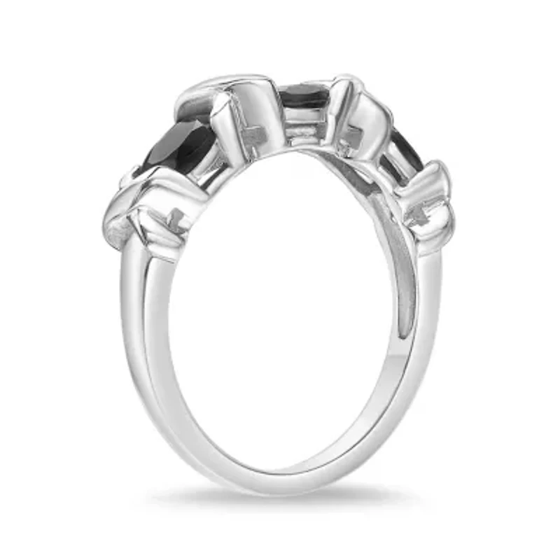 1 3/4 ct. t.w. Black Onyx Ring Sterling Silver