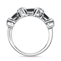 1 3/4 ct. t.w. Black Onyx Ring Sterling Silver