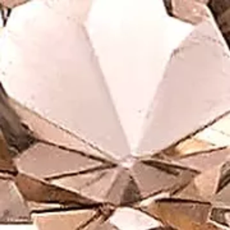 Smoky Quartz, Citrine & Lab-Created White Sapphire Graduated Bypass Ring 2 micron 18k Gold-Plated Sterling Silver