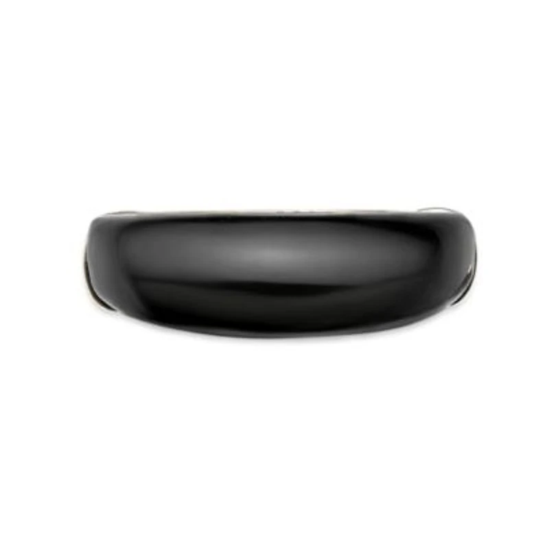 ct. t.w. Black Onyx & Lab-Created White Sapphire Ring Sterling Silver