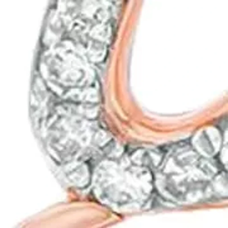 1/6 ct. t.w. Diamond Cat Pendant Sterling Silver