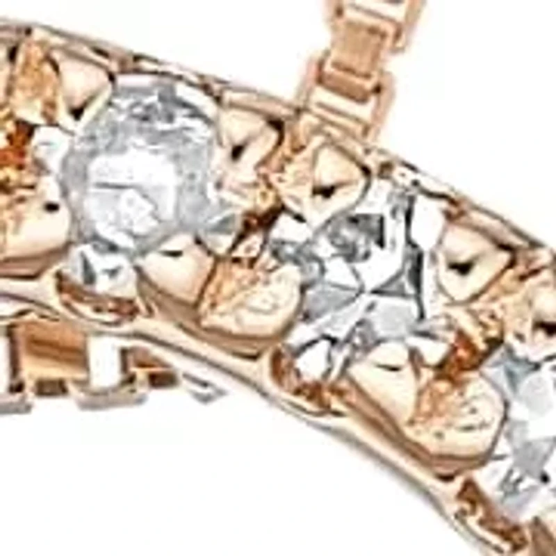 Diamond Accent Open Circle Pendant Sterling Silver