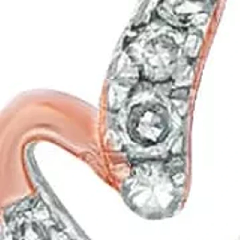 1/10 ct. t.w. Diamond Dog Pendant Sterling Silver