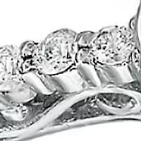1/6 ct. t.w. Diamond Ring Sterling Silver
