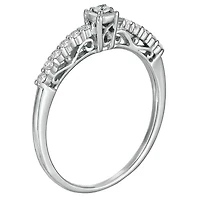 1/6 ct. t.w. Diamond Ring Sterling Silver