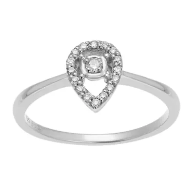 1/10 ct. t.w. Diamond Ring Sterling Silver