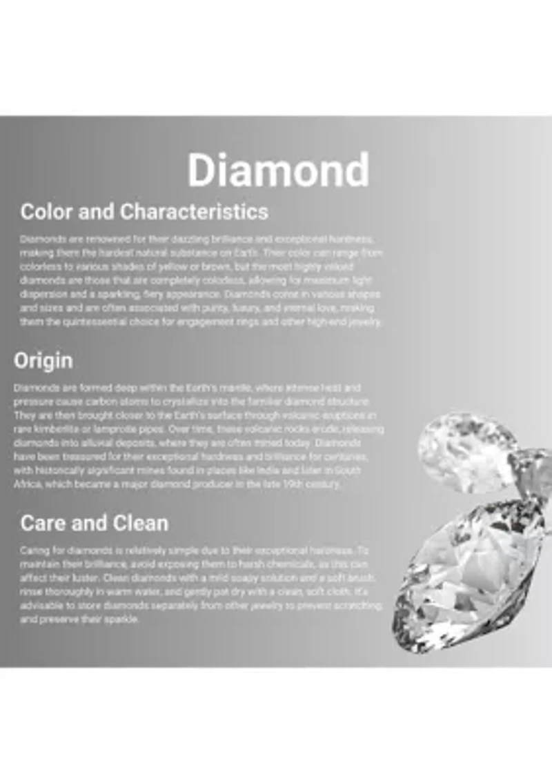 1/8 ct. t.w. Diamond Cushion Frame Twist Shank Ring Sterling Silver