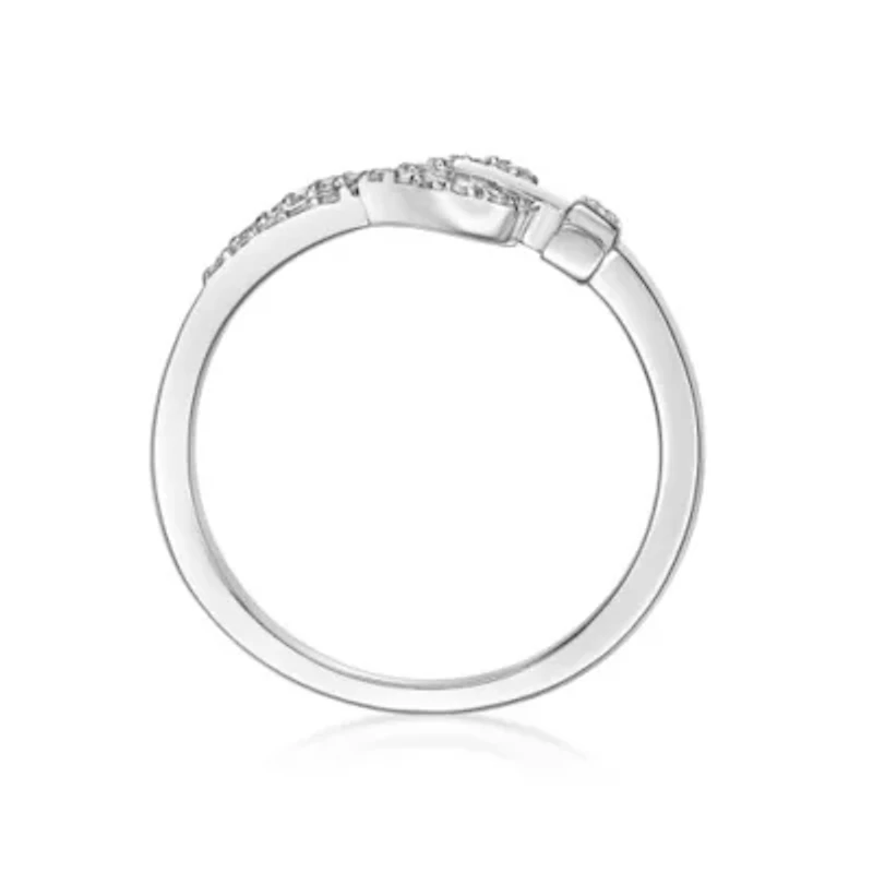 1/8 ct. t.w. Diamond Ring Sterling Silver