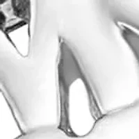 Diamond Accent "Mom" Ring Sterling Silver