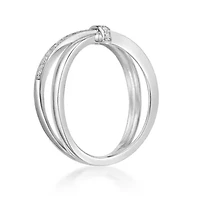 1/8 ct t.w. Promise Ring Sterling Silver