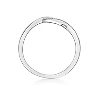 Diamond Accent Promise Ring Sterling Silver