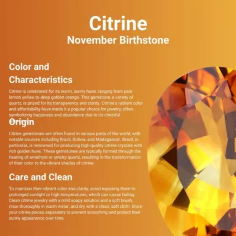 Three Heart Gemstone Pendant Necklace Sterling Silver