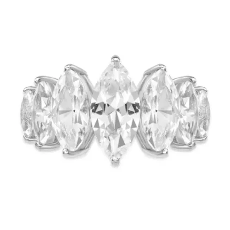 Lab Created 6 1/5 ct. t.w. White Sapphire Ring Sterling Silver