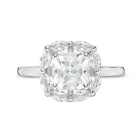 Lab Created 2 7/8 ct. t.w. White Sapphire Ring Sterling Silver
