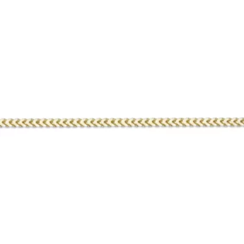 3mm Franco Chain Necklace 14k Gold Over Silver