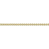 4.1mm Franco Chain Necklace 14k Gold Over Silver