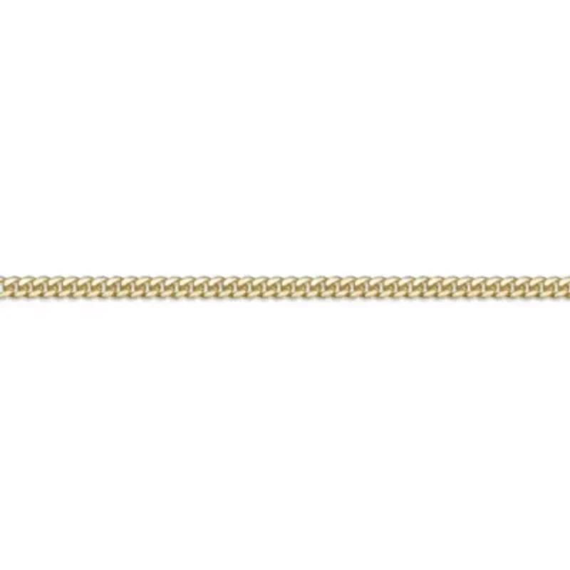 4.2mm Miami Cuban Chain Necklace 14k Gold Over Silver