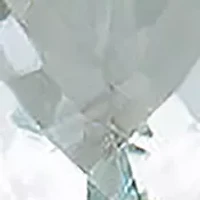 3/4 ct. t.w. Aquamarine and 1/8 Diamond Bridal Set Ring 10K White Gold