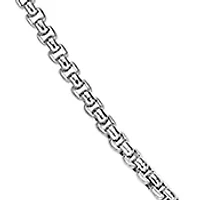 Stainless Steel Millimeter Round Box Chain Necklace