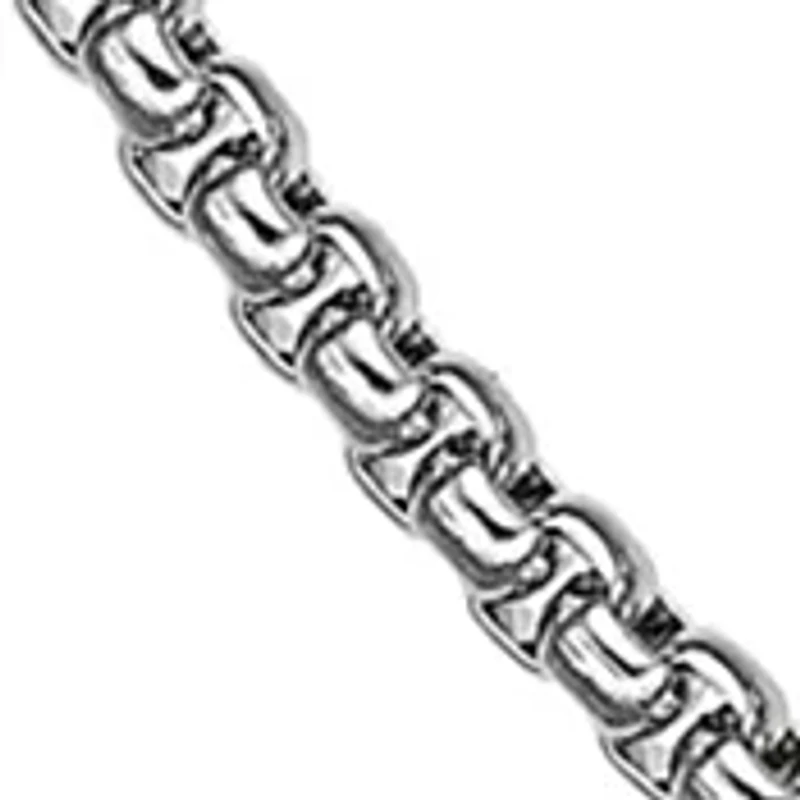 Stainless Steel Millimeter Round Box Chain Necklace