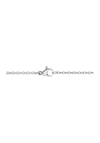 Stainless Steel 2.5 Millimeter Rolo Chain Necklace