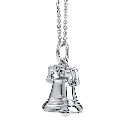 Liberty Bell Pendant in Sterling Silver