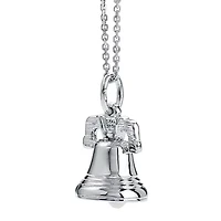 Liberty Bell Pendant in Sterling Silver