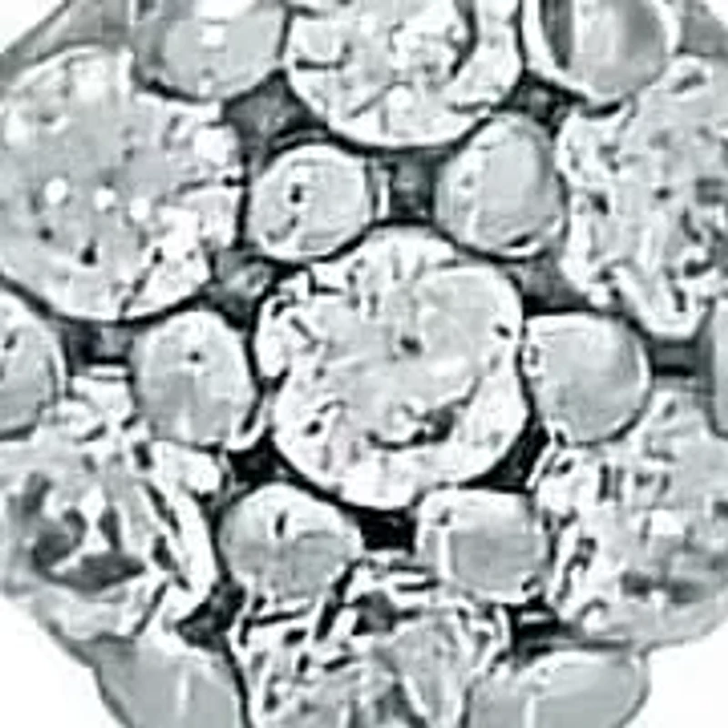 1/8 ct. t.w. Diamond Quatrefoil Pendant in Sterling Silver