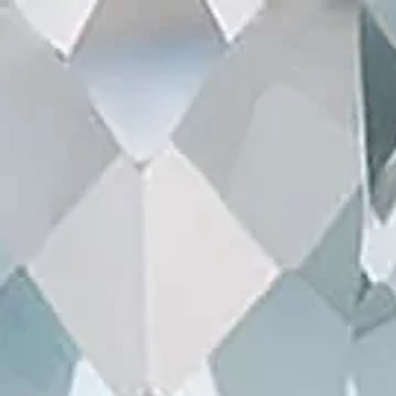 Women's Aquamarine & Diamond Pendant in 10K White Gold