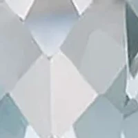 Women's Aquamarine & Diamond Pendant in 10K White Gold