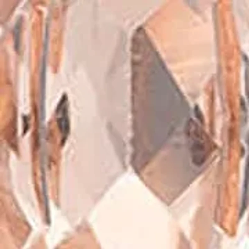 Women's 10K Rose Gold Cushion Cut Morganite & Diamond Accent Stud Earrings