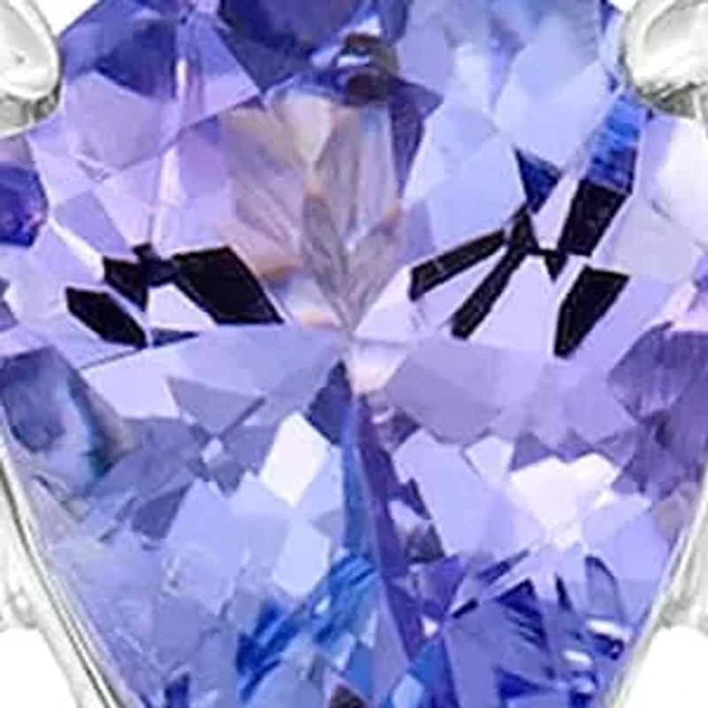 Women's 10K White Gold Tanzanite Ring