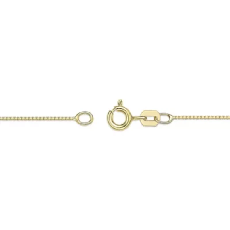 Lab Created Women's 10K Yellow Gold Cushion Cut Opal & Diamond Accent Pendant Necklace