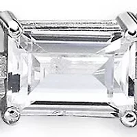 Lab Created 18 1/5 ct. t.w. White Sapphire Bracelet in Sterling Silver