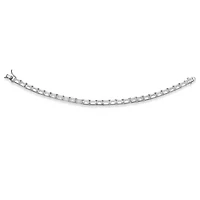 Lab Created 18 1/5 ct. t.w. White Sapphire Bracelet in Sterling Silver