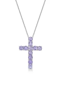 1 3/4 ct. t.w.Amethyst Pendant Necklace in Sterling Silver