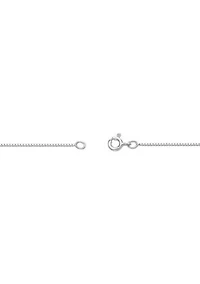 0.45 ct. t.w. Black Onyx and 1/5 ct. t.w. White Topaz Cross Pendant Necklace in Sterling Silver