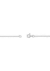 Lab Created 1 ct. t.w. Created Sapphire and Created White Sapphire Pendant in Sterling Silver