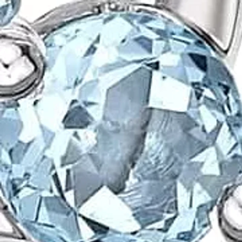 3/4 ct. t.w. Blue Topaz Heart Pendant in Sterling Silver