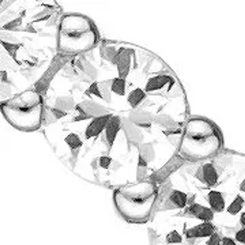 Lab Created 1 7/8 ct. t.w. White Sapphire Heart Pendant Necklace in Sterling Silver