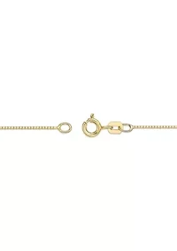 0.8 ct. t.w. Emerald and 0.25 ct. t.w. Diamond Pendant Necklace in 10K Gold