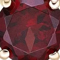 1 1/2 ct. t.w. Garnet Pendant Necklace in 2 Micron 18k Gold Plated Silver