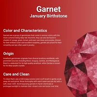 1 1/2 ct. t.w. Garnet Pendant Necklace in 2 Micron 18k Gold Plated Silver