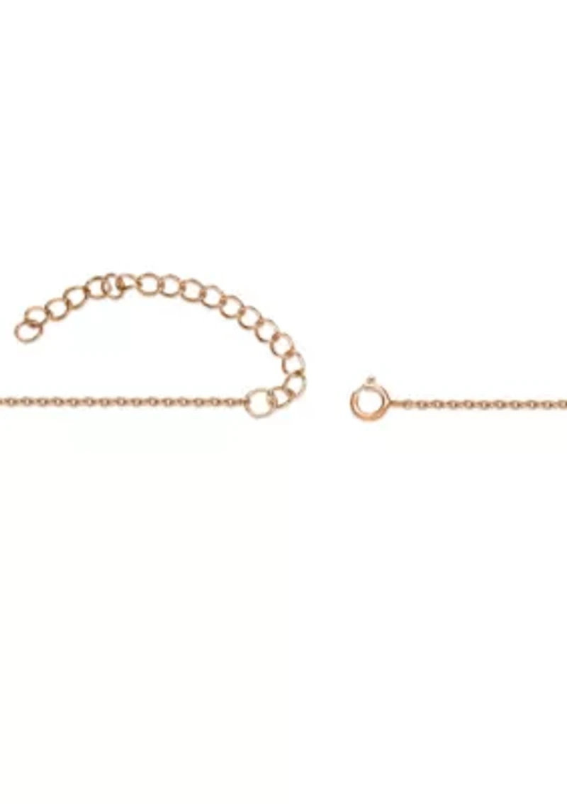 Lab Created 2 3/8 ct. t.w. Created Ruby Pendant Necklace in 2 Micron Rose Gold Plated Sterling Silver