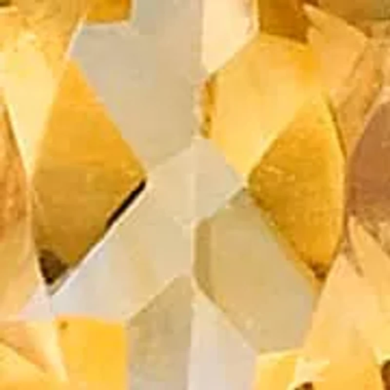 Gold Over Silver Citrine & Lab-Created White Sapphire Earrings