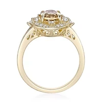 Lab-Created Sapphire & Gemstone Ring 2 micron 18k Gold-Plated Sterling Silver