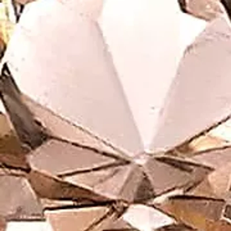 Gold-Plated Sterling Silver Smoky Quartz, Citrine & Lab-Created White Sapphire Graduated Bypass Ring