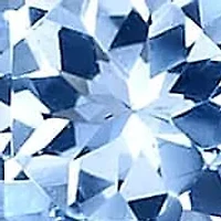 10K White Gold Aquamarine & 1/8 Carat T.W. Diamond Earrings