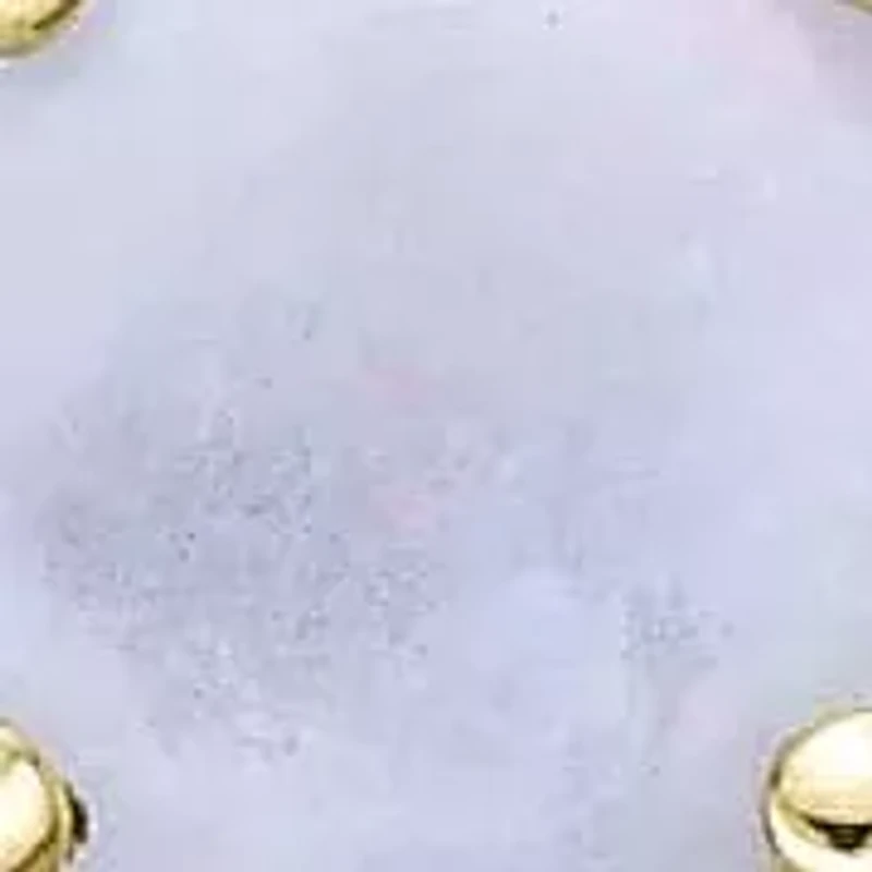 10K Gold Opal & 1/8 Carat T.W. Diamond Earrings