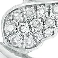 1/6 ct. t.w. Diamond Flying Dove Pendant in Sterling Silver